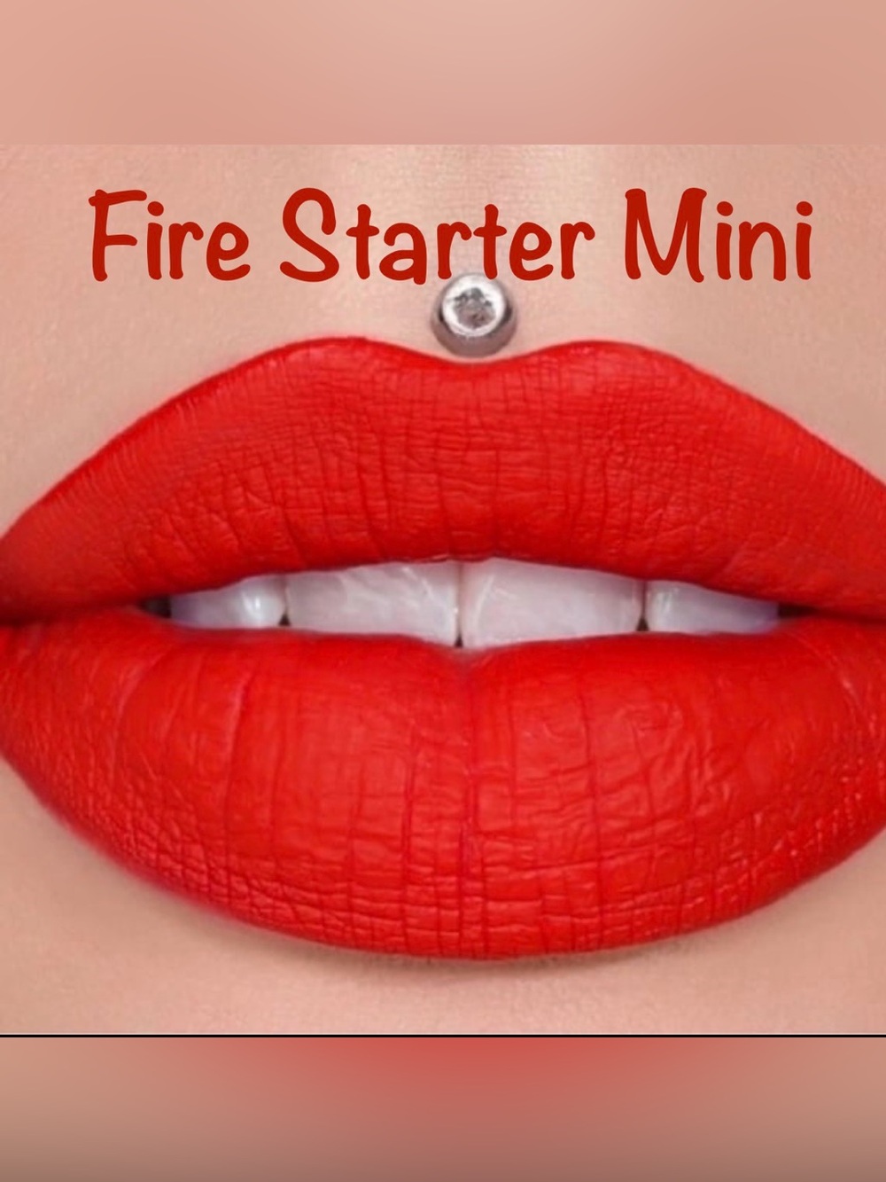 Jeffree Star MINI Fire Starter Velour Liquid Lipstick - NEW